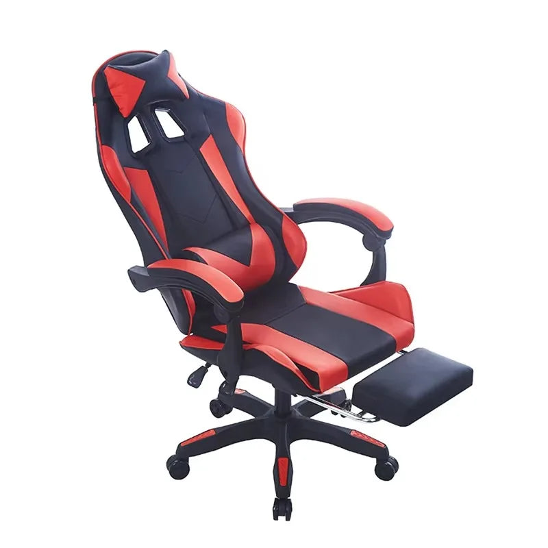 Ergonomic Office Gaming Chair | Adjustable Racing-Style Swivel Chair with High-Density Foam & Synthetic Leather – Tosworth Exclusive