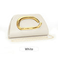 MIYIN PU Leather Box Clutch Bag for Women – Chain Strap Party Purse