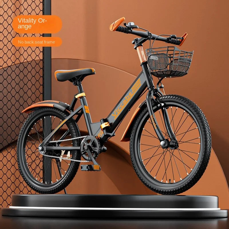 SKIG 18-Inch Utility Bicycle – Carbon Steel Frame, Dual Brake, 150kg Capacity