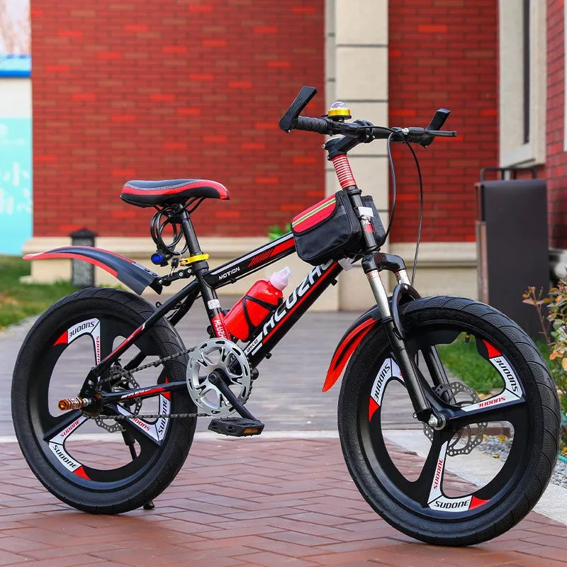 OLOME Children’s Mountain Bike (20”) – Strong Carbon Steel + V/Disc Brake