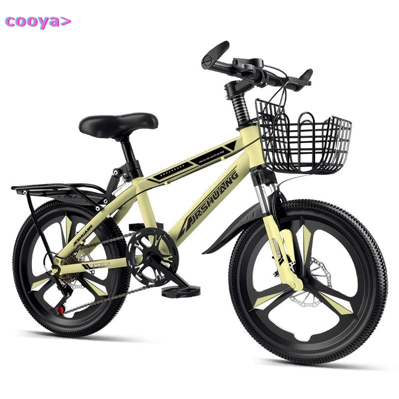 SMVP Premium Kids Bicycle (18 Inches) – Strong Steel Frame, V/Disc Brake