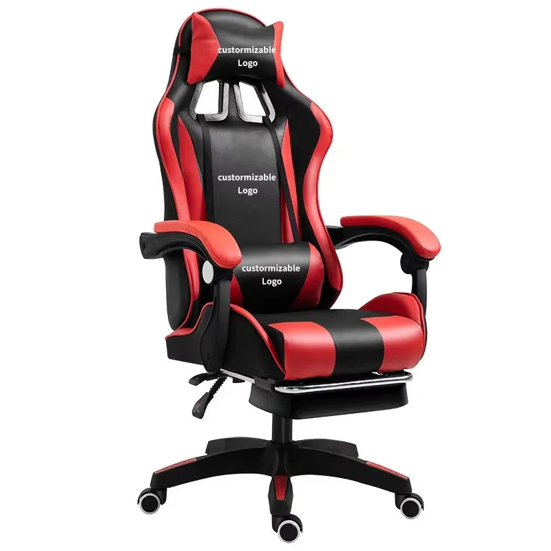 Ergonomic Office Gaming Chair | Adjustable Racing-Style Swivel Chair with High-Density Foam & Synthetic Leather – Tosworth Exclusive