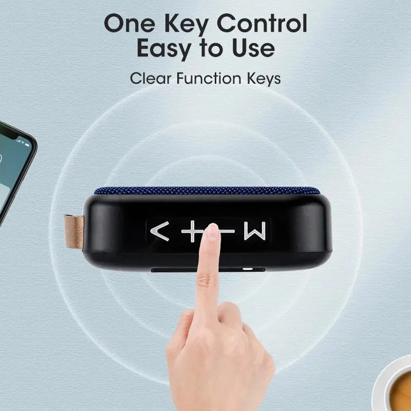 Portable Bluetooth Speaker with USB Power | Wireless Full-Range Home Speaker with Voice Control – Tosworth Exclusive